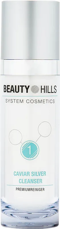 Засіб очищувальний для обличчя Caviar Silver Beauty Hills для зрілої шкіри, 120 мл