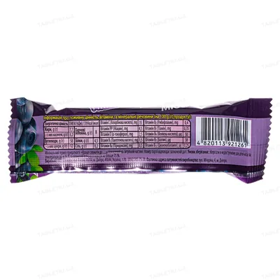 Батончик-мюслі Vita Fruit Чорниця, 25 г