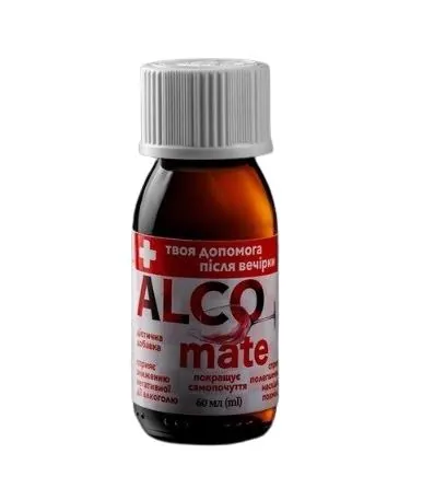 АЛКО мате ALCO mate розчин д/перор. заст. по 60 мл у флак.