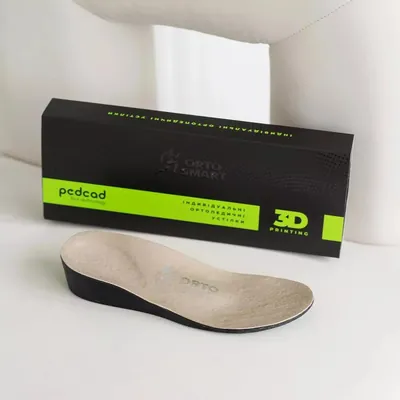 Устілки ортопедичні Ortosmart 3D-print, розмір 38