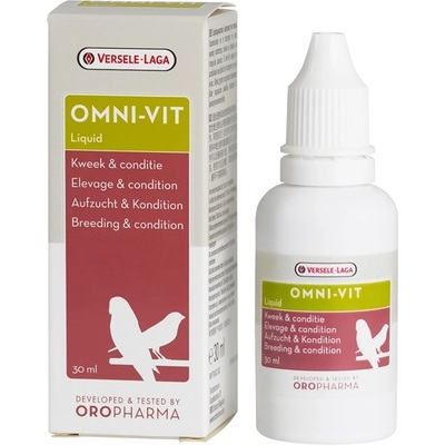 Витамины Oropharma Omni-Vit Liquid жидкие для кондиции птиц, 30 мл