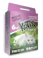 Наполнитель для кошачьего туалета Kotix Тофу Lavender соевый комкующийся, 6 л (2,55 кг)