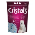 Наповнювач для котячого туалету Cristals Fresh силікагелевий поглинаючий з лавандою, 4,8 л (2,1 кг)