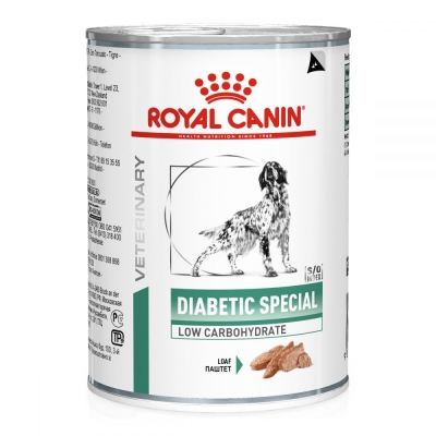 Корм влажный для собак Royal Canin Diabetic Special Low Carbohydrate при сахарном диабете, 410 г