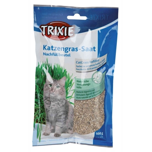 Трава для кошек Trixie, пакет, 100 г