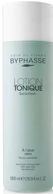 Лосьйон для обличчя Byphasse Sensi-fresh тонізуючий для чутливої шкіри з алое вера, 500 мл