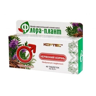 Красный корень Флора-плант таблетки №40