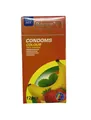Презервативи латексні Recare Colour Fruit flavour кольорові з фруктовим ароматом, 12 штук