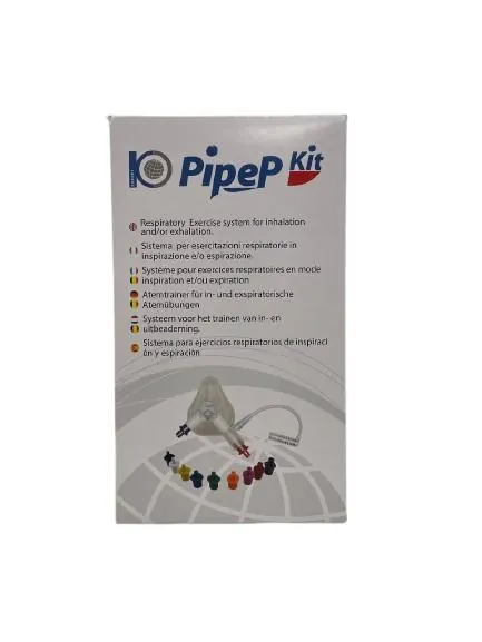 Комплект тренажер для дихальних вправ PipeP КМ-803НС без маски для дорослих