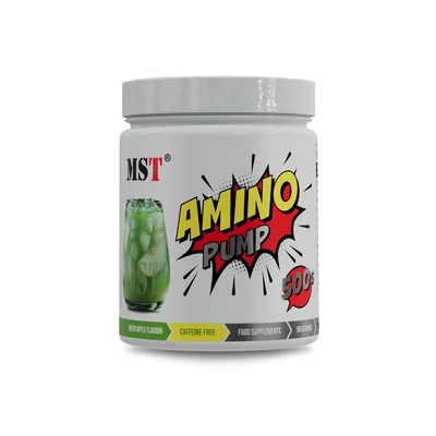 Амінокислоти MST Nutrition Amino Pump зелене яблуко, 500 г