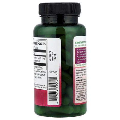 Ізофлавони сої Swanson Soy Isoflavones 750 мг капсули №60