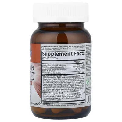 Залізо необроблене Garden of Life Vitamin Code RAW Iron, 30 капсул