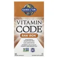 Залізо необроблене Garden of Life Vitamin Code RAW Iron, 30 капсул