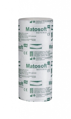 Подкладка под гипсовый бинт Matopat Matosoft Natural нестерильная 20 см x 3 м, 1 штука
