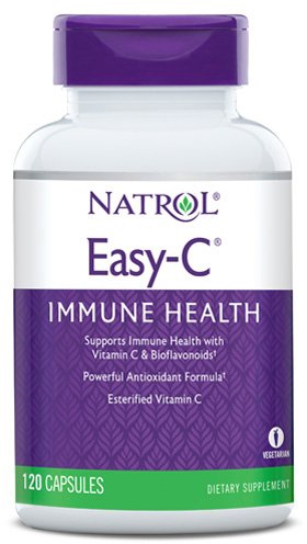 Витамины Natrol Easy-C 500 мг, 120 веганских капсул
