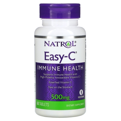 Витамины Natrol Easy-C 500 мг, 60 таблеток