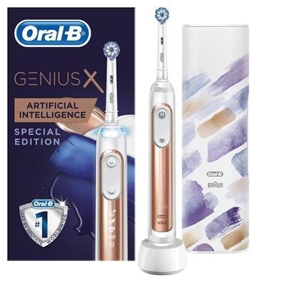 Электрическая зубная щетка Oral-B Special Edition Genius X Розовое золото