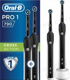 Електричні зубні щітки Oral-B Pro 1-790, 2 штуки