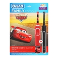 Набір електричних зубних щіток Oral-B Family Edition, 2 штуки: Pro 1 & Kids Тачки