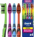 Зубная щетка Oral-B Color Collection, семейная упаковка, 4 шт