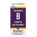 Комплекс Superior Source Children's B-Complex with Vitamin C, 60 таблеток