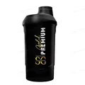Шейкер Sport Generation Gold Premium Shaker чорний, 600 мл