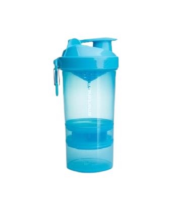 Шейкер Ronnie Coleman SmartShake Signature Series с 2 контейнерами, Neon Blue, 600 мл