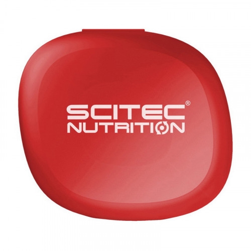 Органайзер пластиковий Scitec Nutrition Pill box, червоний