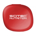 Органайзер пластиковий Scitec Nutrition Pill box, червоний