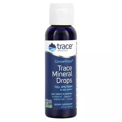 Концентровані мікроелементи Trace Minerals ConcenTrace Full Spectrum у краплях, 59 мл