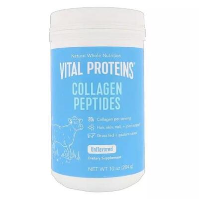 Коллагеновые пептиды Vital Proteins Collagen Peptides Unflavored без ароматизаторов, 284 г