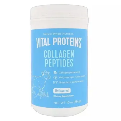 Колагенові пептиди Vital Proteins  Collagen Peptides Unflavored без ароматизаторів, 284 г