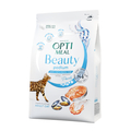 Корм сухой для взрослых кошек Optimeal Beauty Podium на основе морепродуктов, 1,5 кг