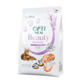 Корм сухой для взрослых кошек Optimeal Beauty Harmony на основе морепродуктов, 1,5 кг