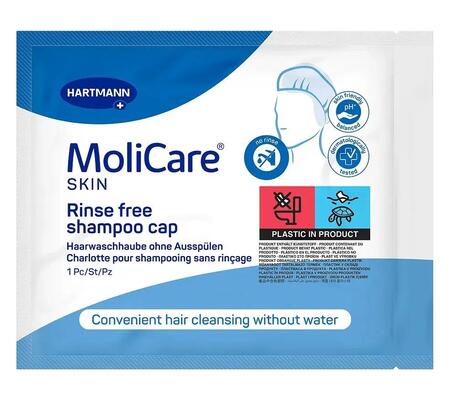 Шапочка MoliCare Skin для миття голови без води