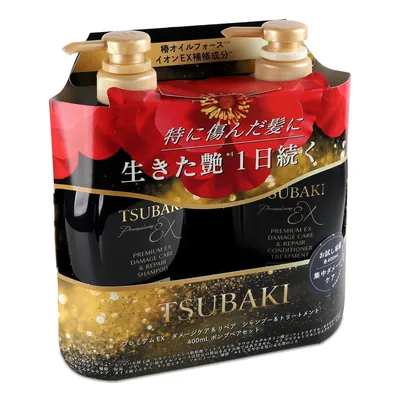 Набір Tsubaki Premium EX Intensive Repair (шампунь 400 мл, кондиціонер 400 мл)