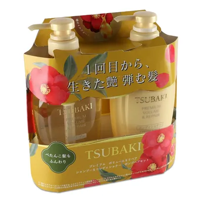 Набір Tsubaki Premium Moist Gold (шампунь 450 мл, кондиціонер 450 мл)