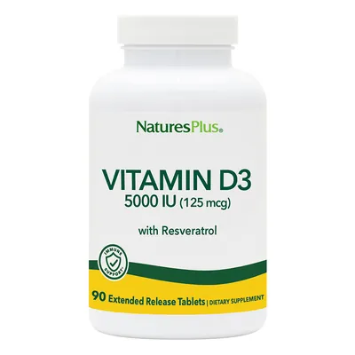 Вітамін D3 Ультра Nature's Plus Ultra vitamin D3 5000 МО, 90 таблеток