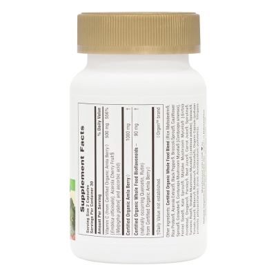 Вітамін С органічний Nature's Plus Vitamin C 500 мг, 60 капсул