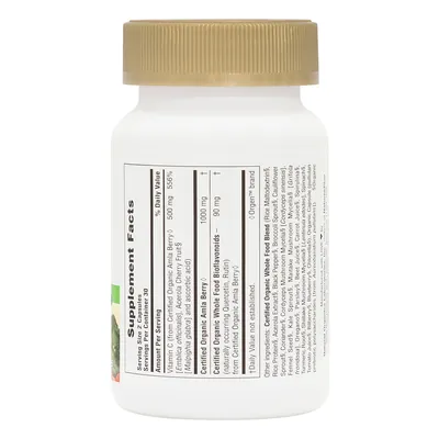 Вітамін С органічний Nature's Plus Vitamin C 500 мг, 60 капсул