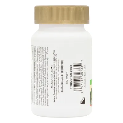 Вітамін С органічний Nature's Plus Vitamin C 500 мг, 60 капсул