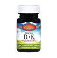 Вітаміни Carlson Labs Vitamin D3+K2 2000 МО та 90 мкг, 30 вегетаріанських капсул