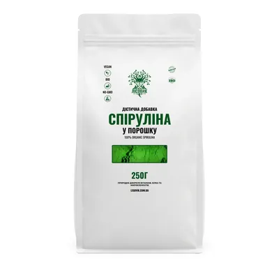 Спіруліна Лісовик порошок, 250 г
