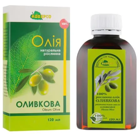 Рослинна олія Адверсо оливкова, 120 мл