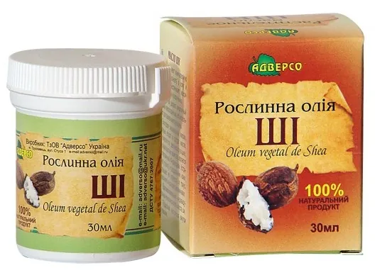 Рослинна олія Адверсо ши, 30 мл