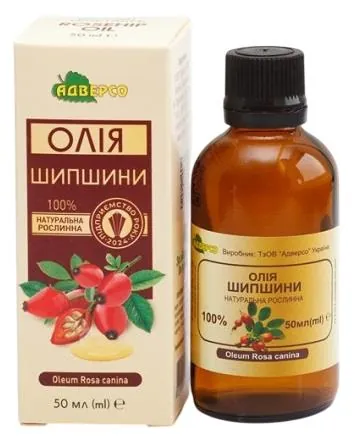 Рослинна олія Адверсо шипшини, 50 мл