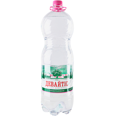 Вода минеральная Девайтис слабогазированная, 2 л