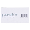 Метамин SR таблетки прол./д. по 500 мг №90 (15х6)