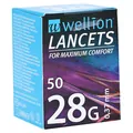 Ланцети Wellion 28G, 50 штук