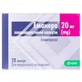 Еманера капсули киш./розч. по 20 мг №28 (7х4)